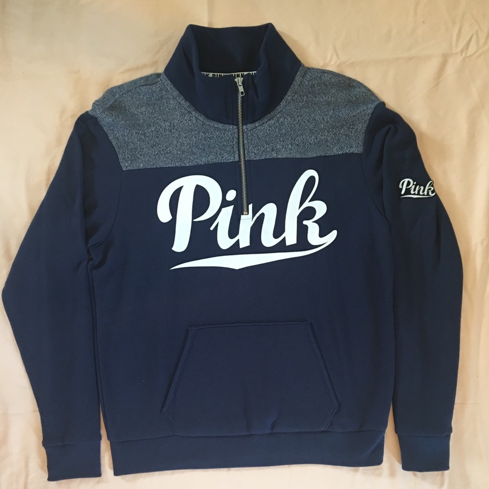 •••SOLD•••Victoria Secret PINK Quarter Zip Outfit - Picture 4 of 8